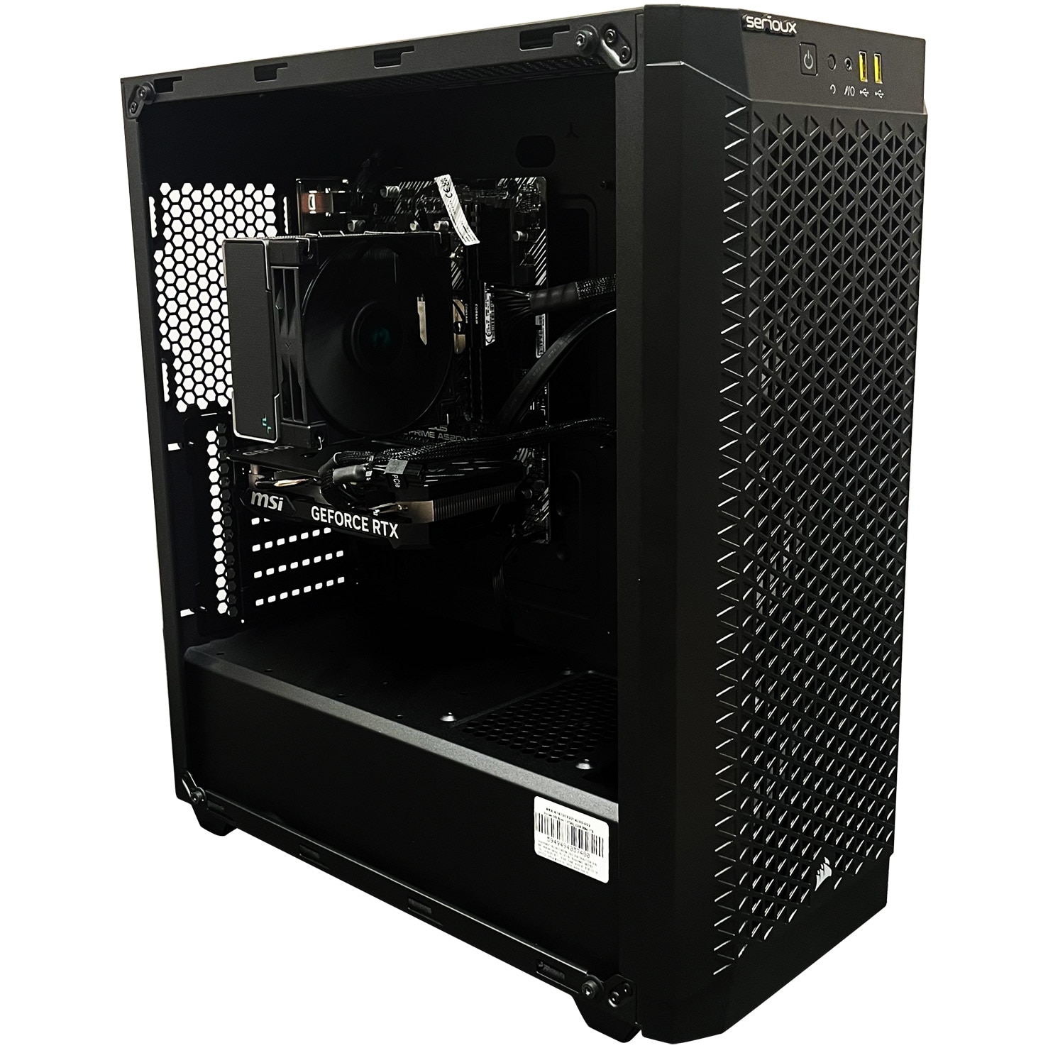 Sistem Desktop PC Gaming Serioux cu procesor AMD Ryzen™ 7 5700X