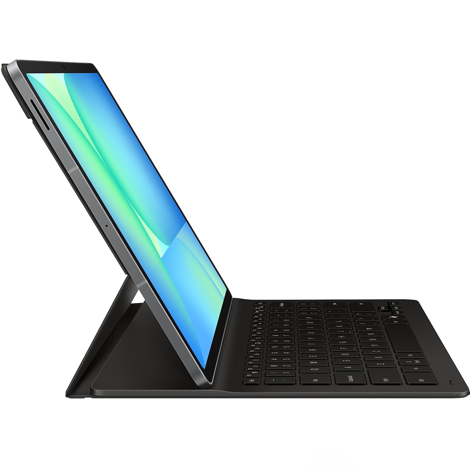 Husa de protectie Samsung Book Cover Keyboard Slim – AI Key pentru Galaxy Tab S10 FE Plus, Black