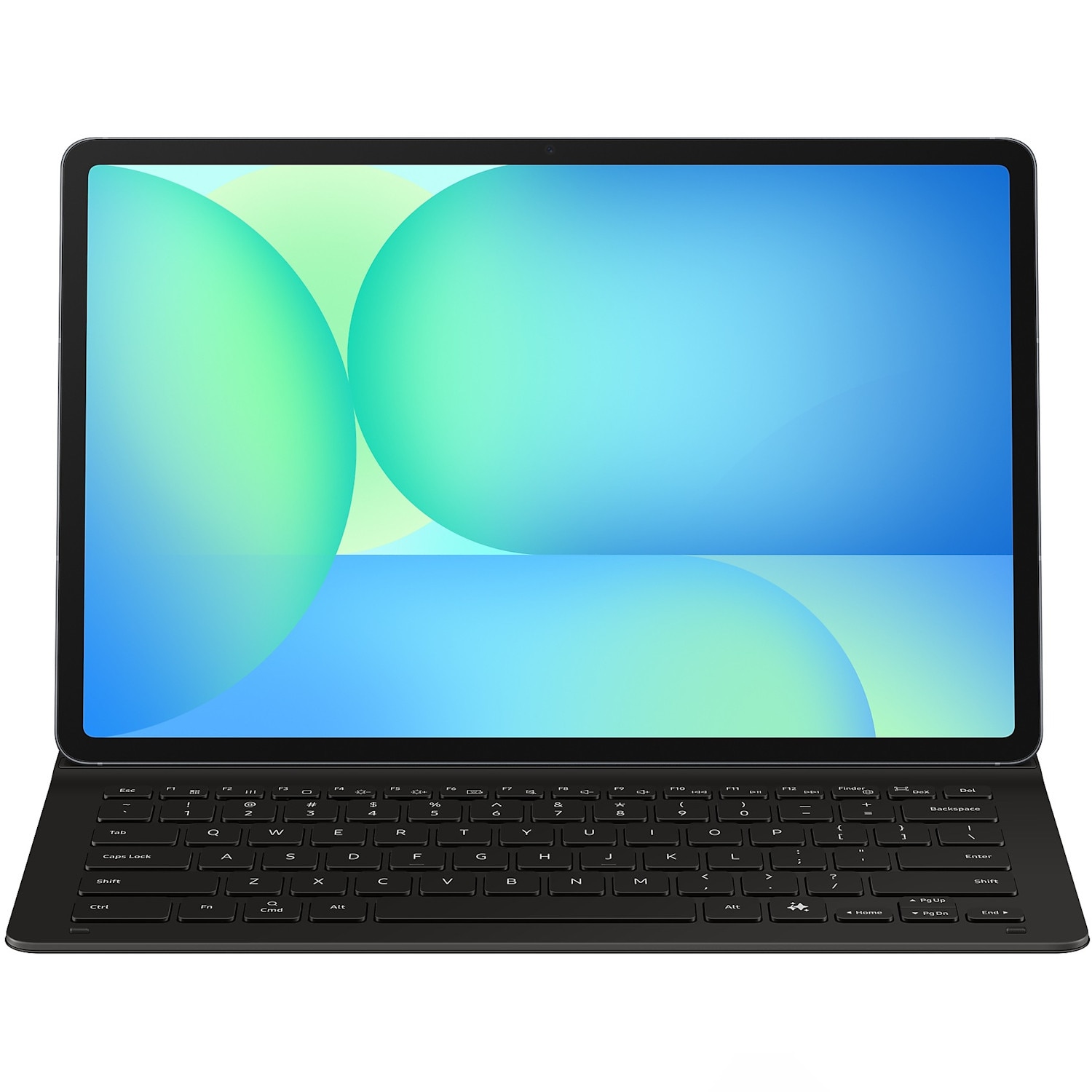 Husa de protectie Samsung Book Cover Keyboard Slim – AI Key pentru Galaxy Tab S10 FE Plus, Black