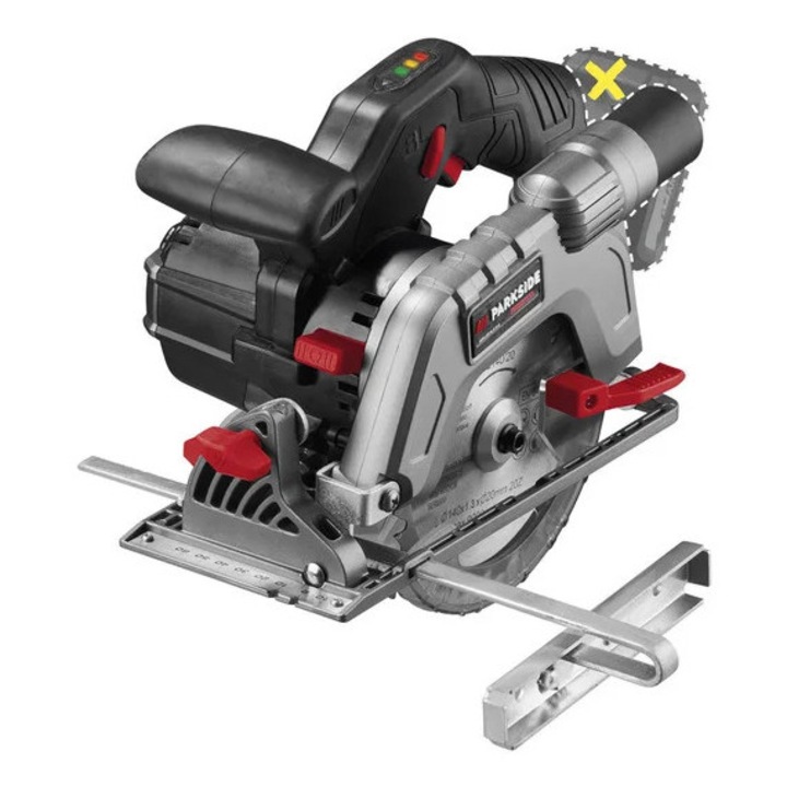 12 V акумулаторен циркуляр, PHKSAP 12 A1 (без батерия и зарядно), Parkside Performance