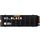Solid State Drive (SSD) Western Digital Black SN850X , NVMe™ M.2, 2TB, With Heatsink