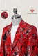 Мъжко сако, Slim Fit, Marco Milano, AR-5-1134, Червен
