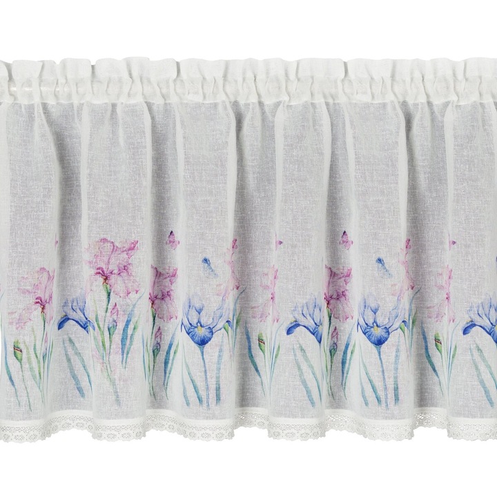 DOLOREZ függöny 150 x 60 cm Eurofirany szegély fehér