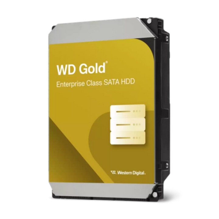 HDD сървър Western Digital Gold Enterprise Class, 24TB, SATA, 7200 RPM, 3.5"