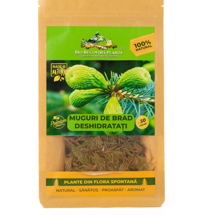 Muguri de brad deshidratati Bio Bucovina Plants - 30g