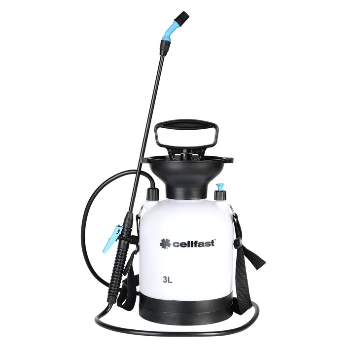 Pompa de stropit manuala, sub presiune, Cellfast 42-216, 3 L, alb