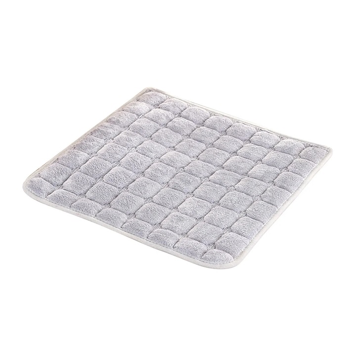 Perna scaun YANYXR, plus, antiderapant, gri, 40x40cm