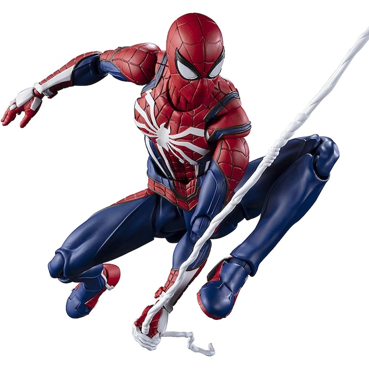 Figurina Spider-Man, 6", PVC, albastru/rosu