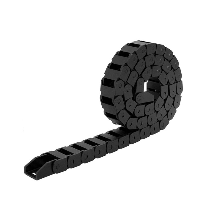 Lánc kábelvezető Carmdering EMAG-FG-ZLM-27166, nylon, belső 10 x 30 mm, fekete, 1 darab