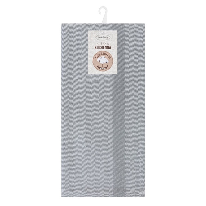 Кухненска кърпа, OLIVIA, 50 x 70 см, Eurofirany, светло сиво