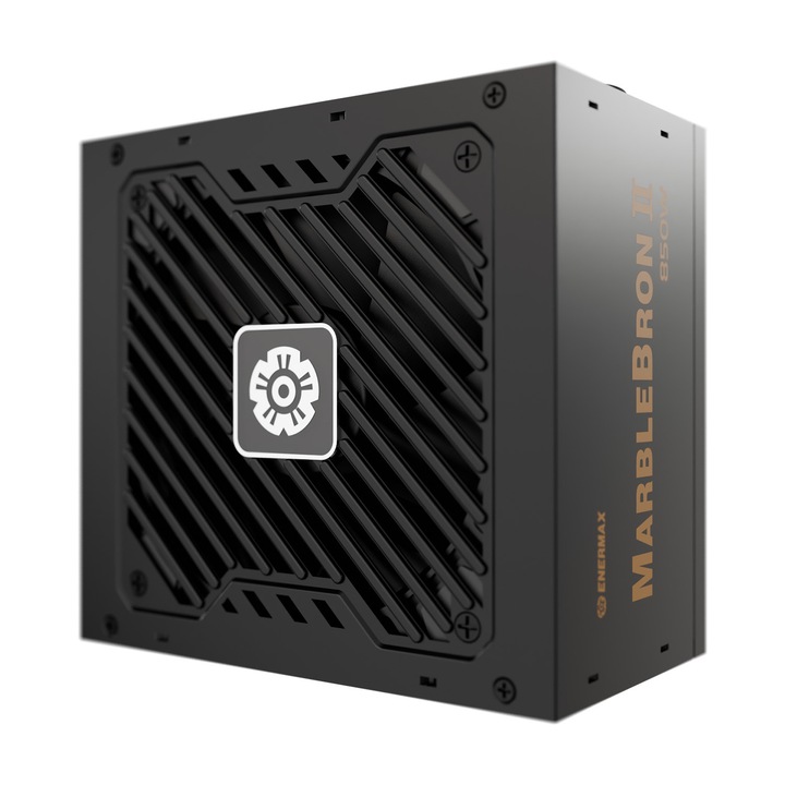 Захранване Enermax EMB850AWT-MAC, MarbleBron II, 850W, ATX, Активен PFC, 80+ Bronze, Японски кондензатор, 12V-2x6, ATX 3.1