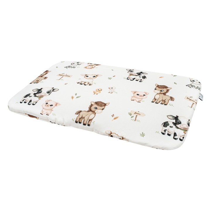 Perna pentru copii Bonjour Cherie, 40x60cm, bamboo, multicolor, +3ani, Farma