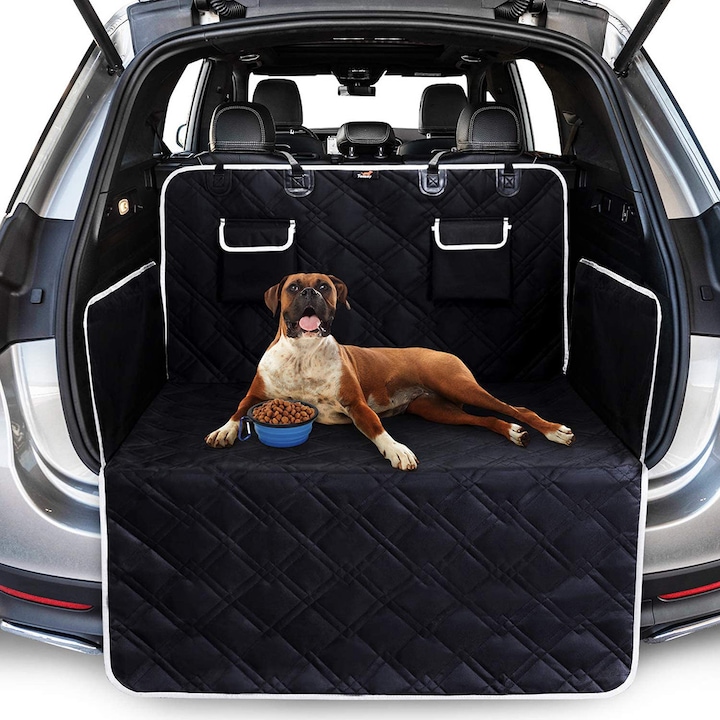 Protector portbagaj auto Herusi, rezistent, impermeabil, negru, 185x103cm