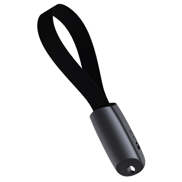 Mini reportofon spion, 32GB, stocare 180 ore, activare vocala, MP3, stand-by 30 zile, reducere de zgomot, negru, Difuzor stereo, Conexiune Bluetooth fara pierderi