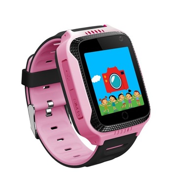 Smartwatch copii MediaTek Q528 Roz, lanterna, cu functie telefon Smartwatch copii MediaTek Q528 Roz, lanterna, cu functie telefon