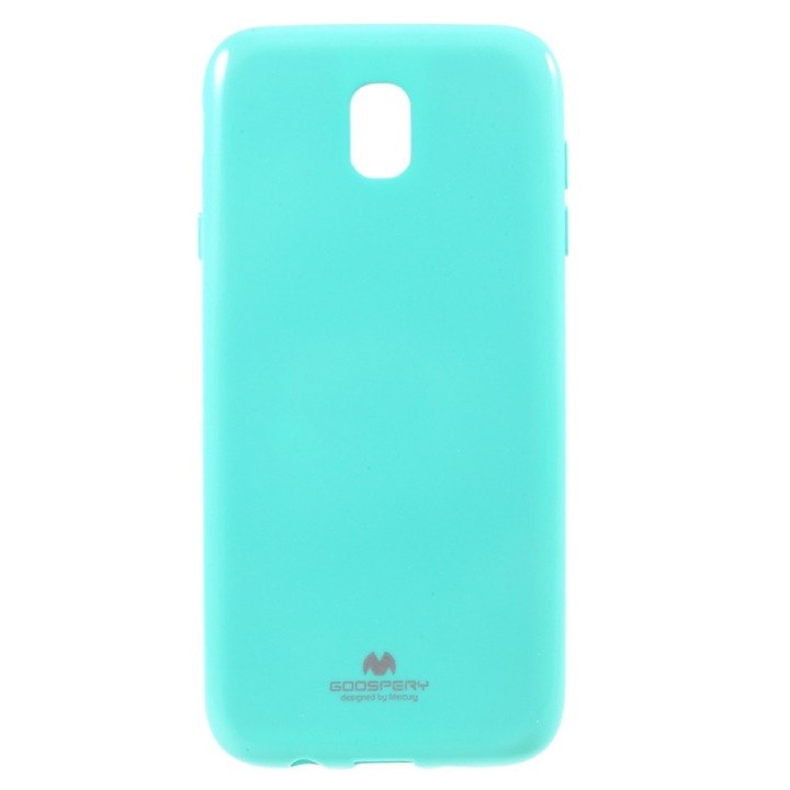 Husa silicon Jelly Mercury Samsung Galaxy J7 2017, verde mint
