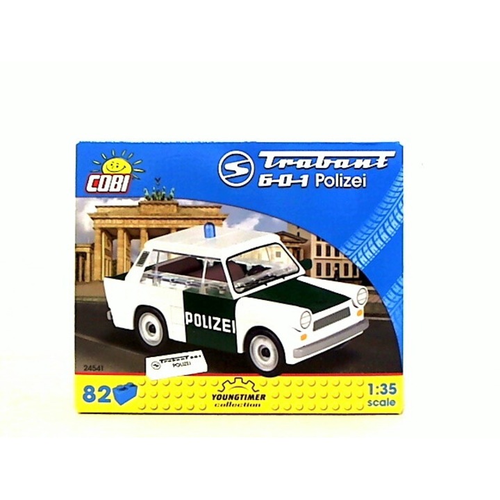 Trabant 601 rendőrségi modellautó, 81 cl, 24541