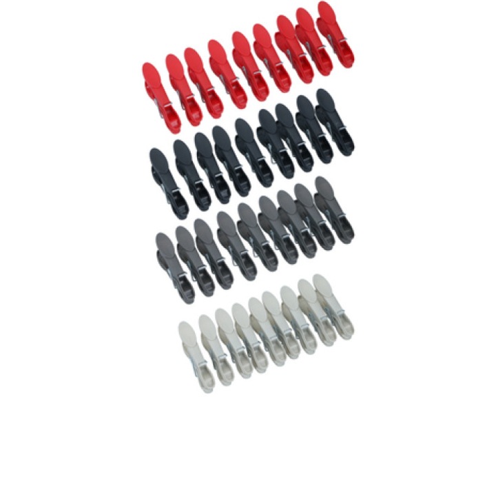 Set 36 clesti pentru rufe, Dirt Devil, plastic, multicolor