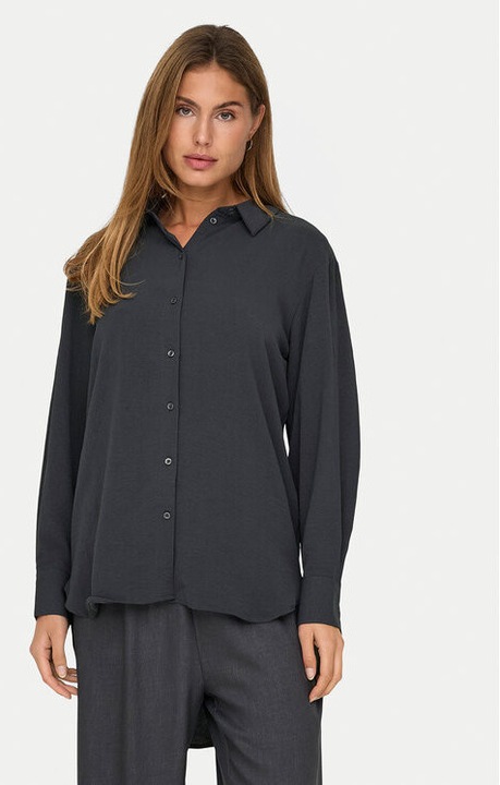 Női ing, Jdy, 304519314, Újrahasznosított poliészter/Poliészter, Fekete, Fekete