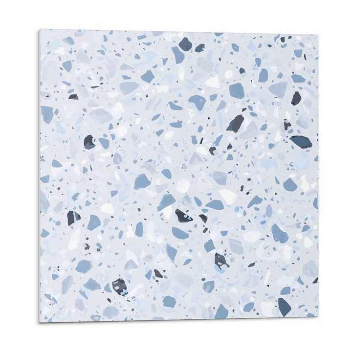 Placi autoadezive, Wallfluent, Model cu fragmente de pietre, Gri, 9x30x30, 010310410010000033535