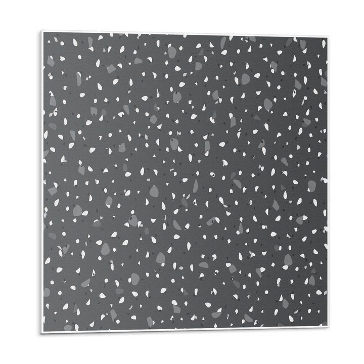 Öntapadó csempék, Wallfluent, Kis foltokkal ellátott minta, Szürke, 20x20x20, 010310410020000077440