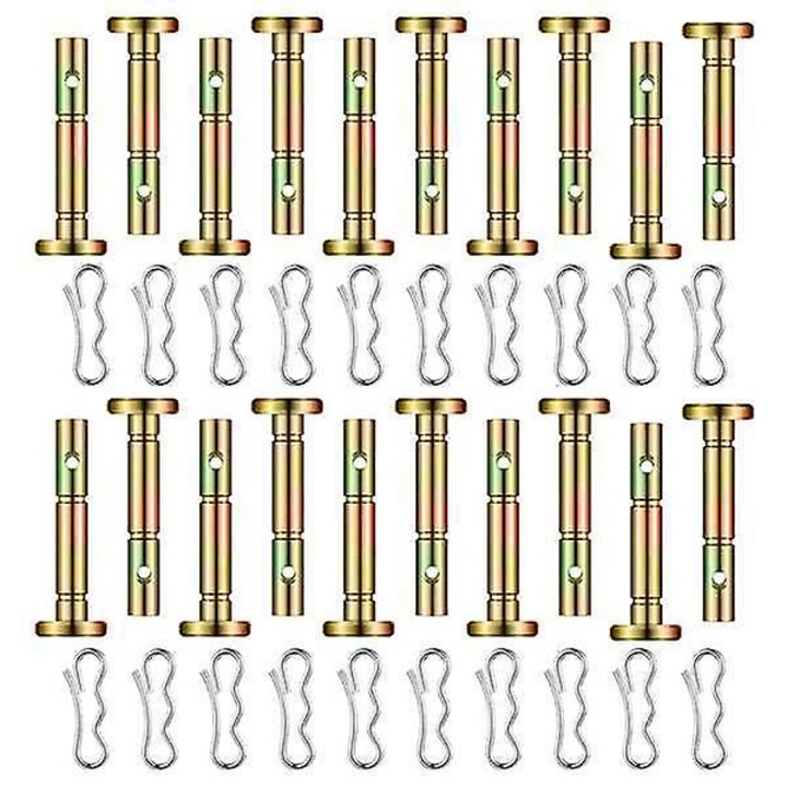 Set 20 pini de taiere si pini de prindere pentru freza de zapada, 738-04124A & 714-04040, 0.55x1.63inch