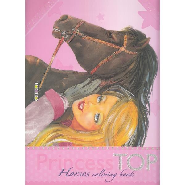 Princess Top - Horses Coloring Book
