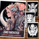 Carte de colorat antistres, 44 de ilustratii Zane Fantastice, 94 pagini, Format: A5, Editura Cadouri Legendare