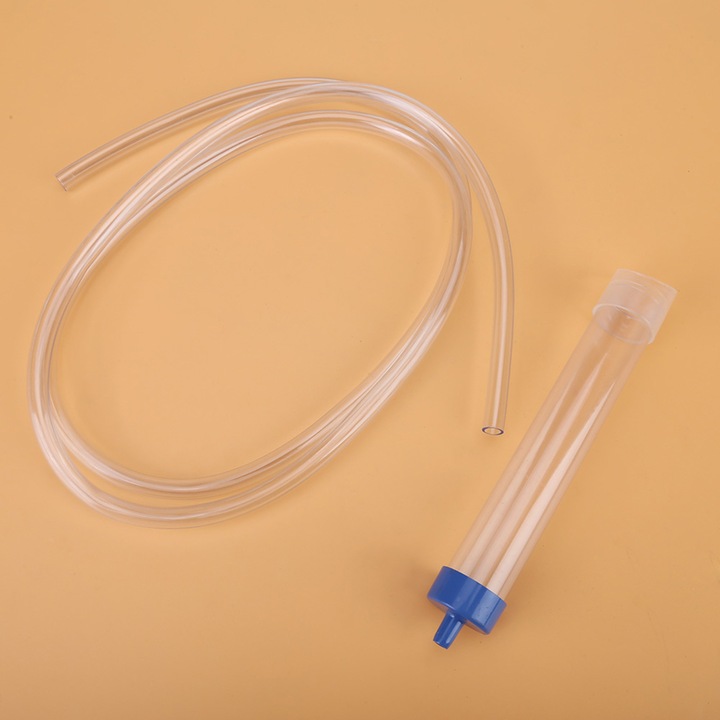 Schimbator manual apa acvariu HERUSI, tub flexibil PVC, curatare pietris, 1.5m