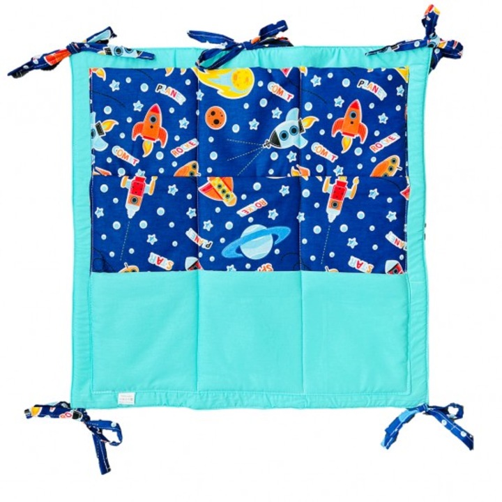 Buzunar organizator patut bebe cu Cosmos, 53 x 53 cm