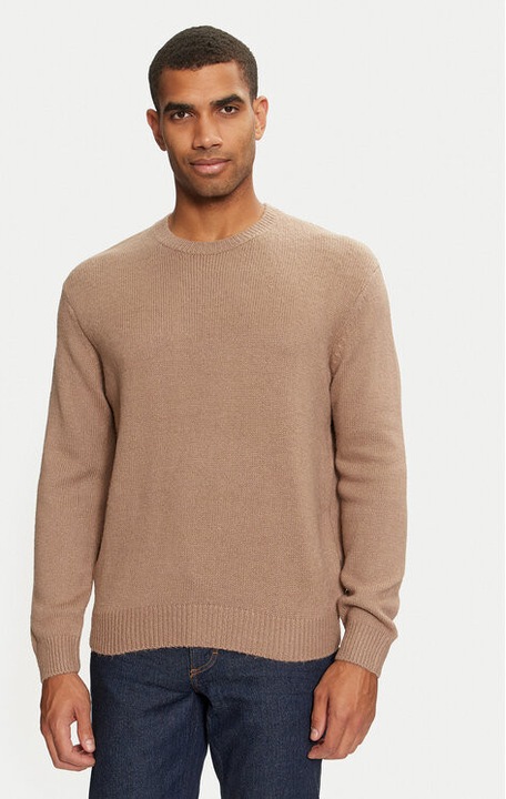 Férfi pulóver, Only & Sons, 304511899, Akril/Pamut, Bézs, Bézs