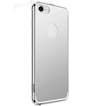 Husa Aluminium Mirror pentru iPhone 7 Silver Husa Aluminium Mirror pentru iPhone 7 Silver