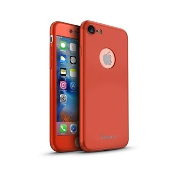 Husa Ipaky 360 pentru iPhone 7/iPhone 8 Red Husa Ipaky 360 pentru iPhone 7/iPhone 8 Red