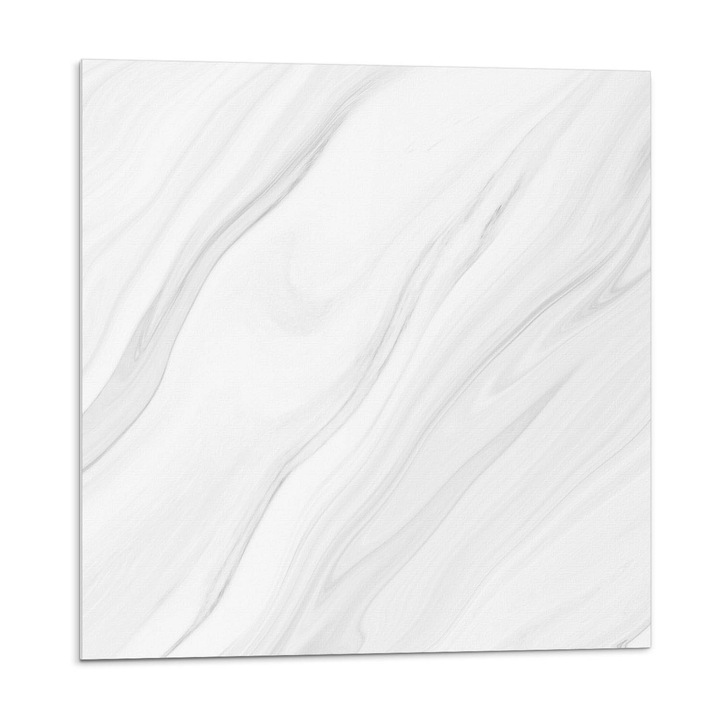 Öntapadó csempék, Wallfluent, Márvány minta hullámokkal, Fehér, 20x20x20, 010310410020000010522