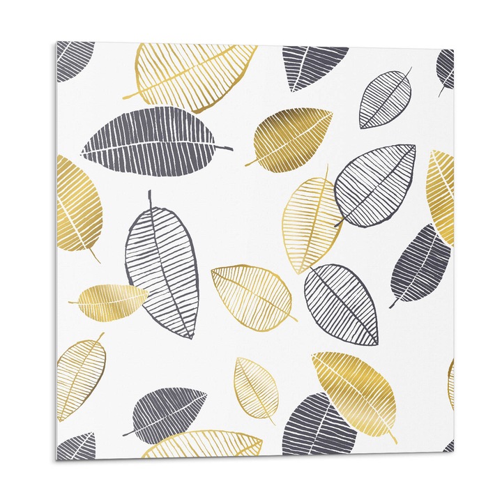 Öntapadó csempék, Wallfluent, mintát hagy a háttérben, Sárga, 20x20x20, 010310410020000033455