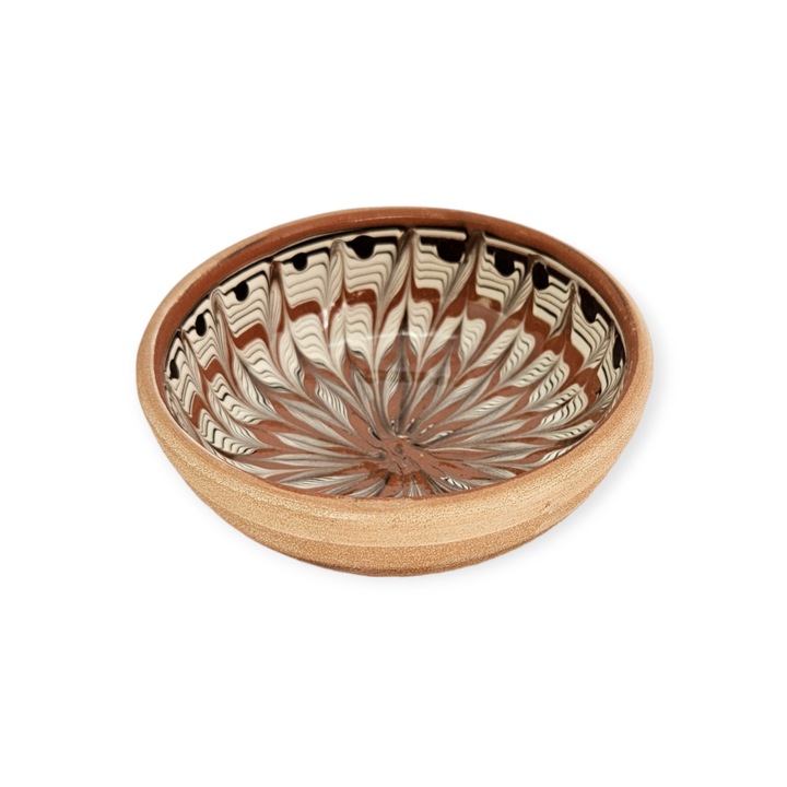 Bol Traditional 709 model Spic culoare Rosu 9cm