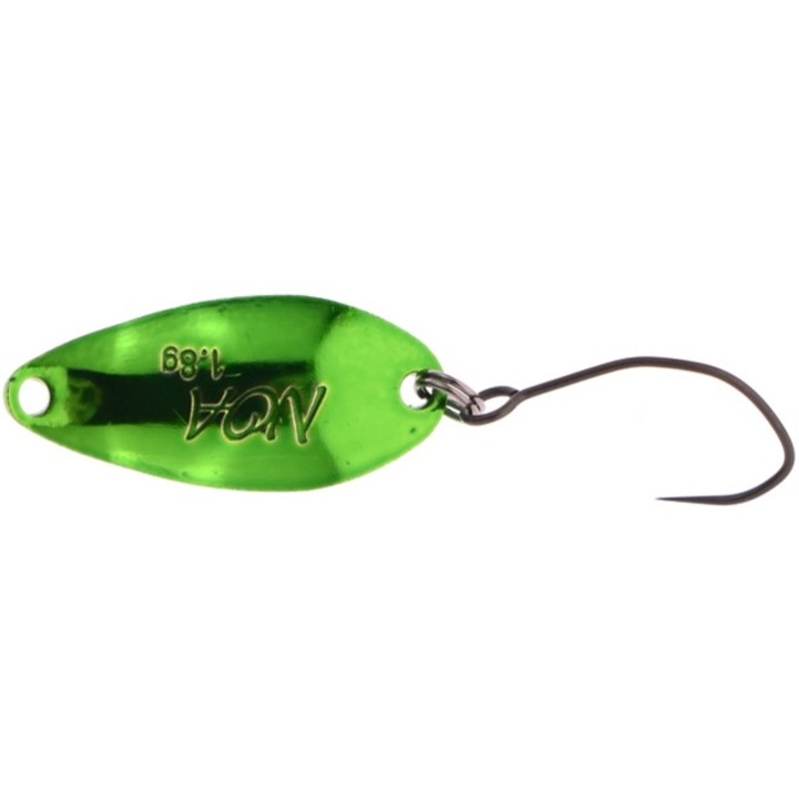 Rodio Craft Noa 24,5mm 1,8g 15 oszcilláló kanál, pisztráng horgászathoz, pisztráng terület