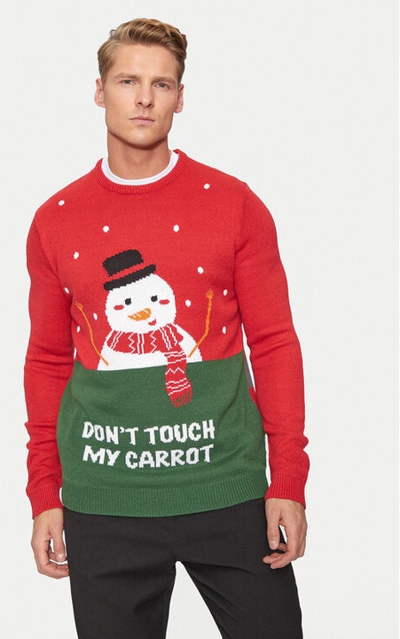 Férfi pulóver, Only & Sons, 304493805, Akril, Fekete, Fekete