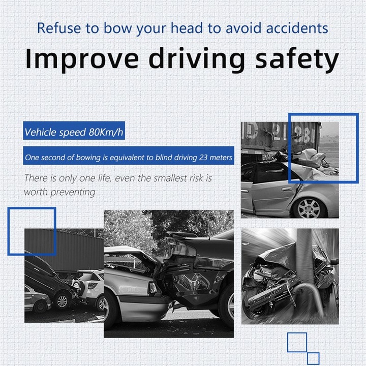 Univerzális head-up kijelző OBD2+GPS, több funkció, riasztó