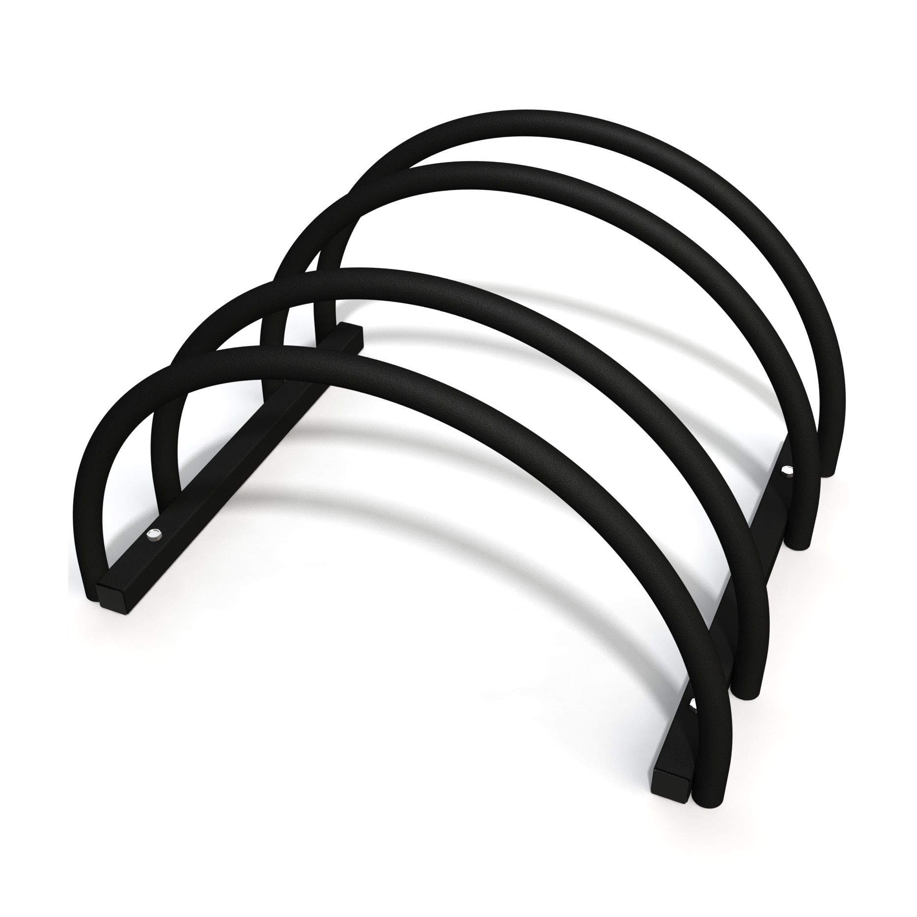 Suport stradal bicicleta cu 2 sloturi -model 0022-2 Negru