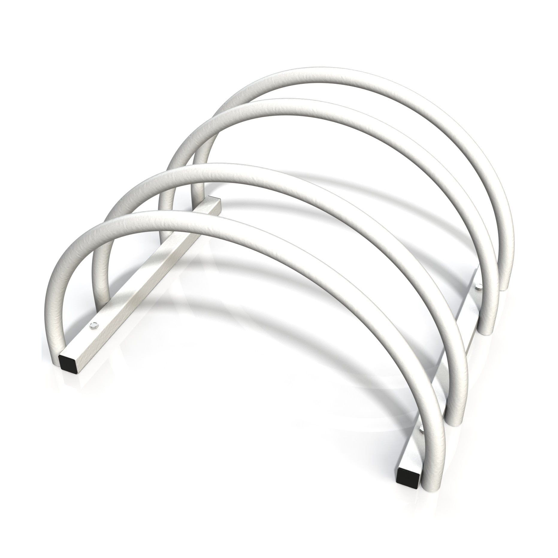 Suport stradal bicicleta cu 2 sloturi -model 0022-2 Alb