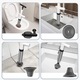 Pompa Deblocare cu Aer Comprimat, pentru Desfundat Tevi Infundate de Chiuveta, Cada, Dus, Scurgere Infundata, Canalizare, WC, Instalatii Sanitare, 4 Accesorii, Pompa, Cu Manometru
