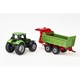 Tractor Deutz cu remorca, SIKU 16, verde