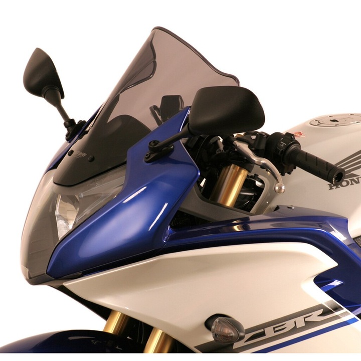 Parbriz moto MRA, fumuriu, 350x340mm, pentru Honda CBR 600 F (PC 41) 2011
