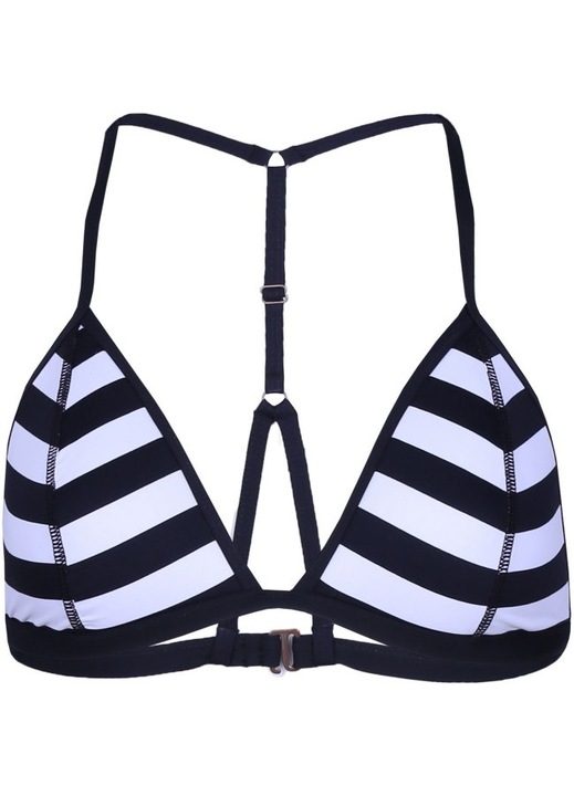 Sutien de baie FUNDANGO Orilla Top, Negru/Alb, Alb/Negru