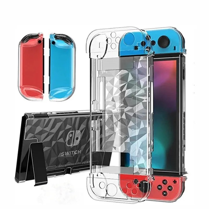 Átlátszó védőtok Nintendo Switchhez és JoyConhoz, SUNNYYDS