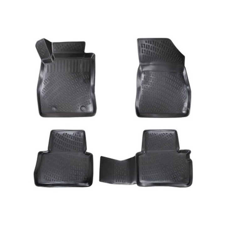 Комплект стелки Xenon Bright, 4 броя, за Nissan Juke I (F15) 2010-2019, гума