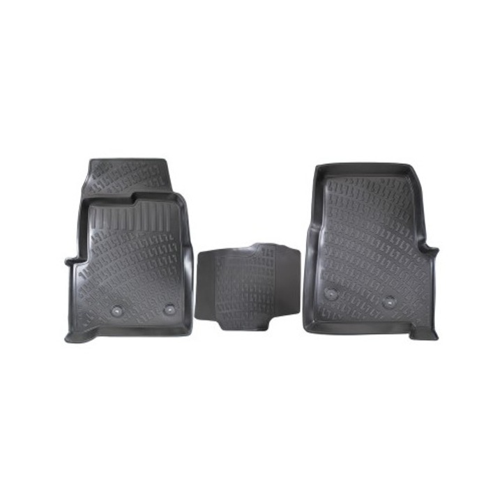 Umbrella gumi autószőnyeg szett Ford Transit IV 2013-tól, vízálló, strapabíró, fekete