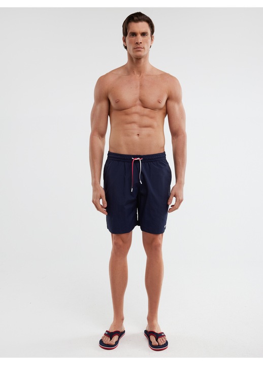Costum de baie barbati, Big Star, bleumarin, material sintetic