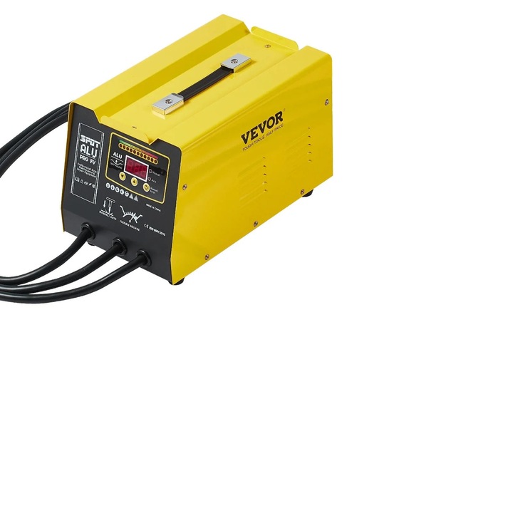 Csavarhegesztő horpadásjavító, 300 W, automatikus/manuális üzemmódok, hőlégpisztoly, fekete